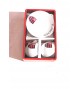 Jogo Com 2 Xícaras De Porcelana 70 ml - Flamengo